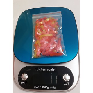 Dây chun, dây thun cột tóc dày đen/màu 10g