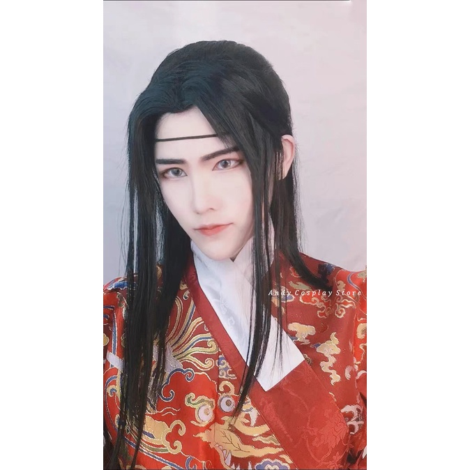 [CÓ SẴN] Tóc giả/ Wig teen nam dài cổ trang Manreally