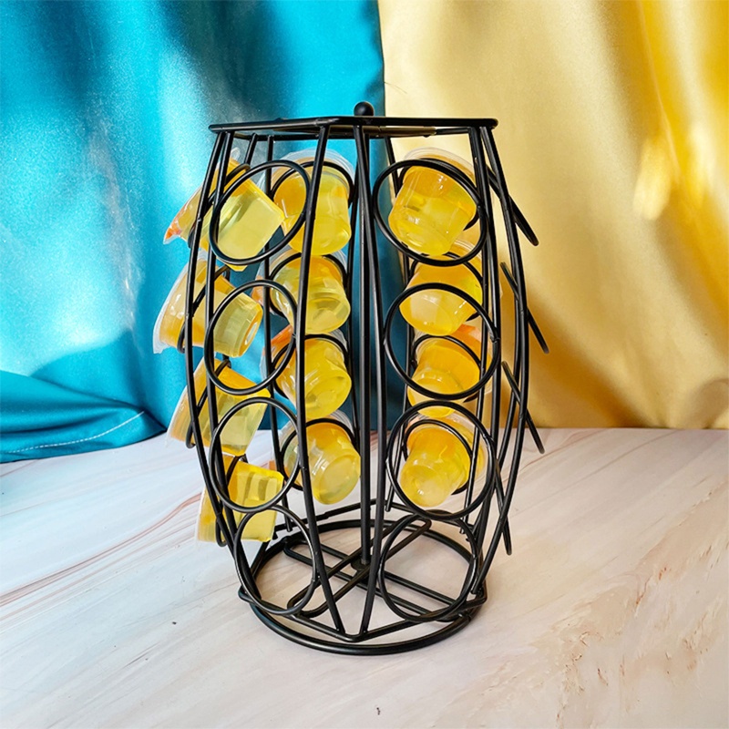 Giá Đỡ Cốc Cà Phê Bằng Kim Loại Có Thể Xoay 360 Độ Tiện Dụng Cho Gia Đình / Văn Phòng