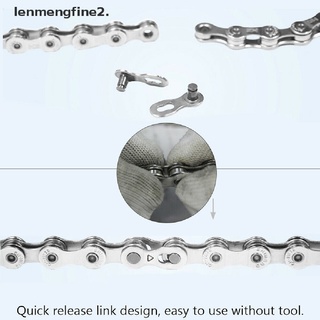 {FCC} 2Pcs Portable Bicycle Chain Master Link Joint Connector 6/8/10 Speed Quick Clip {lenmengfine2.}