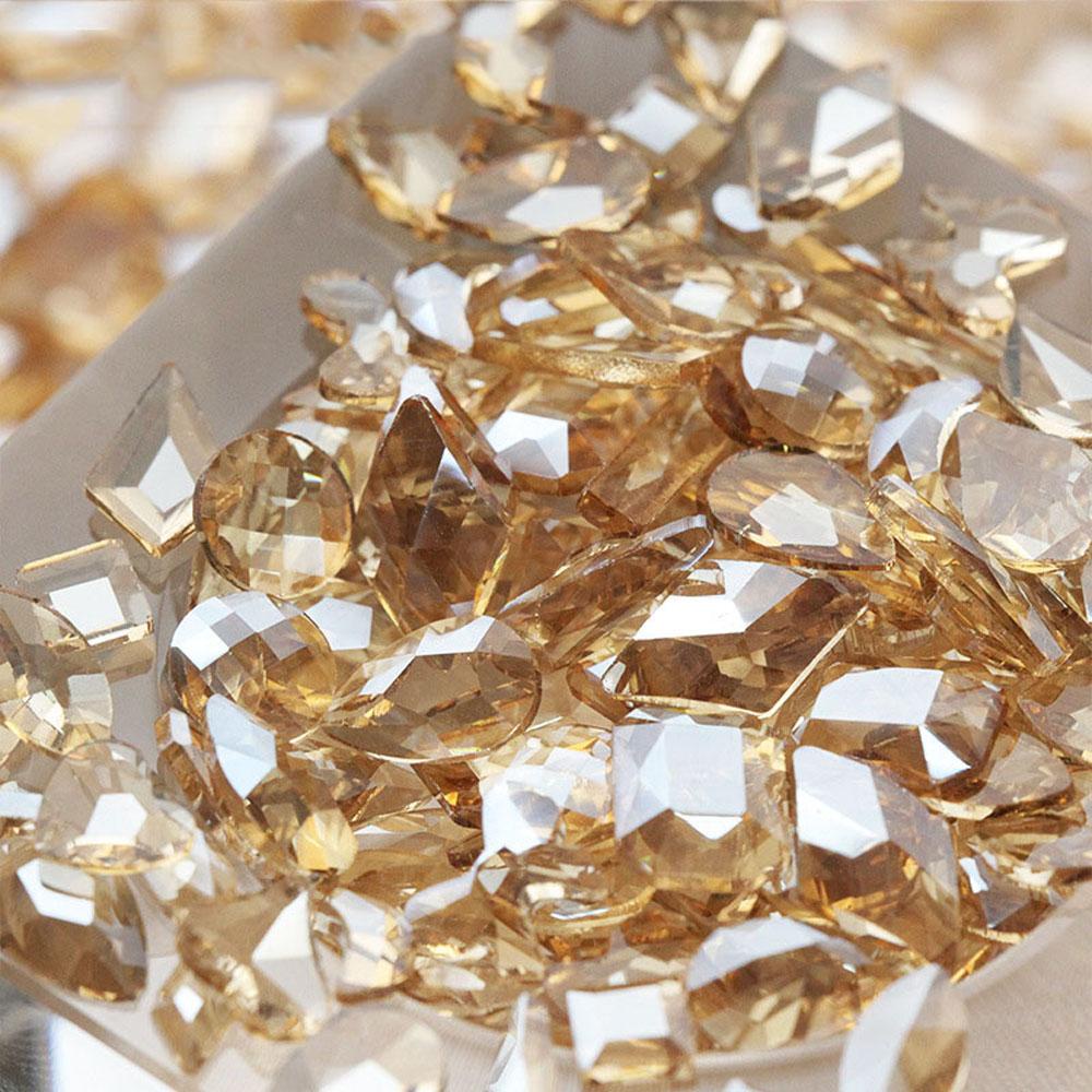 Phụ Kiện Trang Trí Móng Tay Nghệ Thuật Màu Tím Phong Cách Nhật Bản