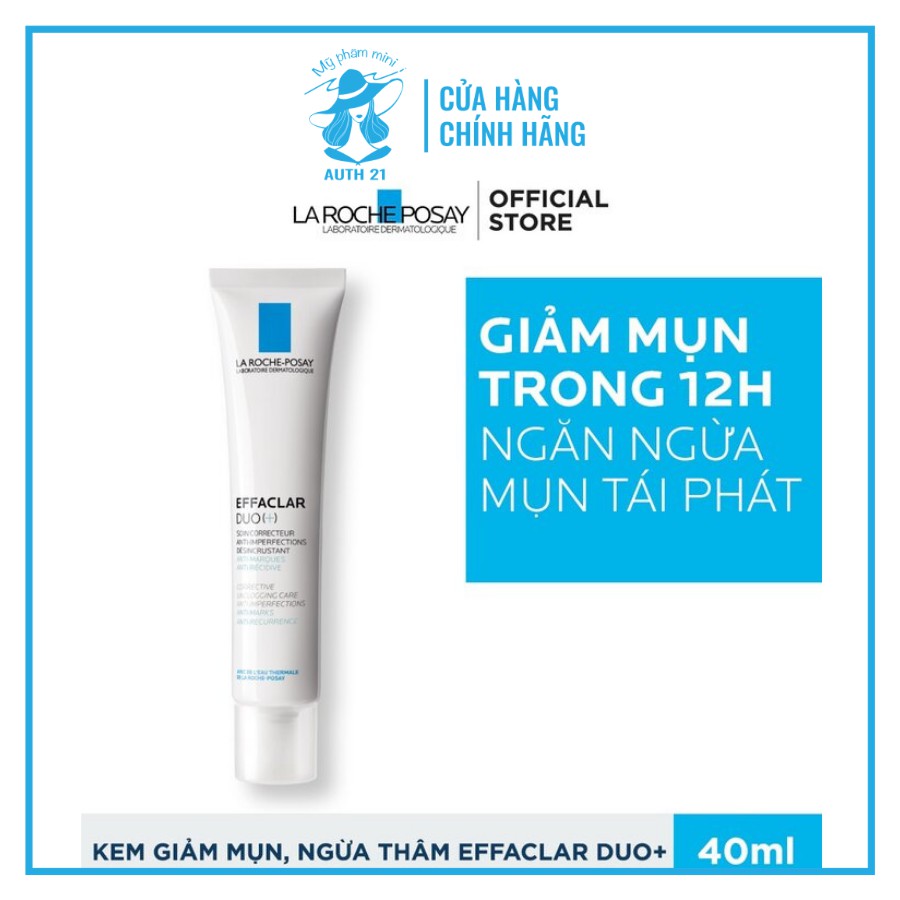 Kem dưỡng giảm mụn Duo+ 40ml La roche posay