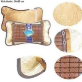 Gối Trúc Mây Hạt Điều Hòa Cao Cấp Thoáng Khí Mát Lạnh Cho Mùa Hè FUJIKA
