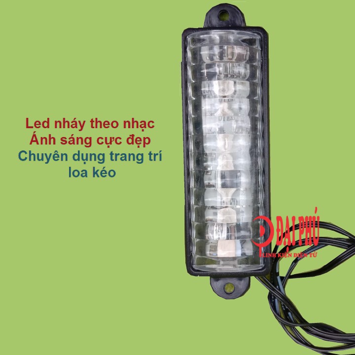 Led nháy theo nhạc chuyên loa kéo