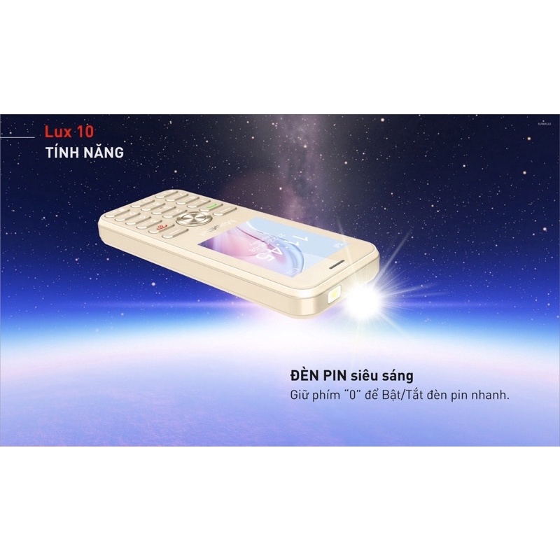 Điện thoại Masstel Lux 10 4G - hàng chính hãng , full hộp , nguyên seal