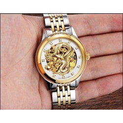 Đồng hồ nam tevise máy cơ mặt rồng chính hãng