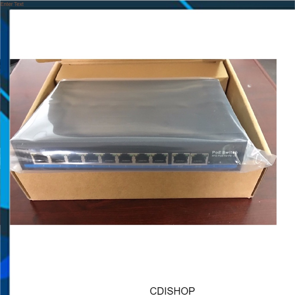 Switch PoE 8 cổng cdishp