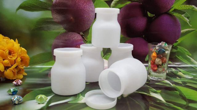 Lô 5 hủ sữa chua nhựa dày nắp đậy 100ml _ sỉ & lẻ