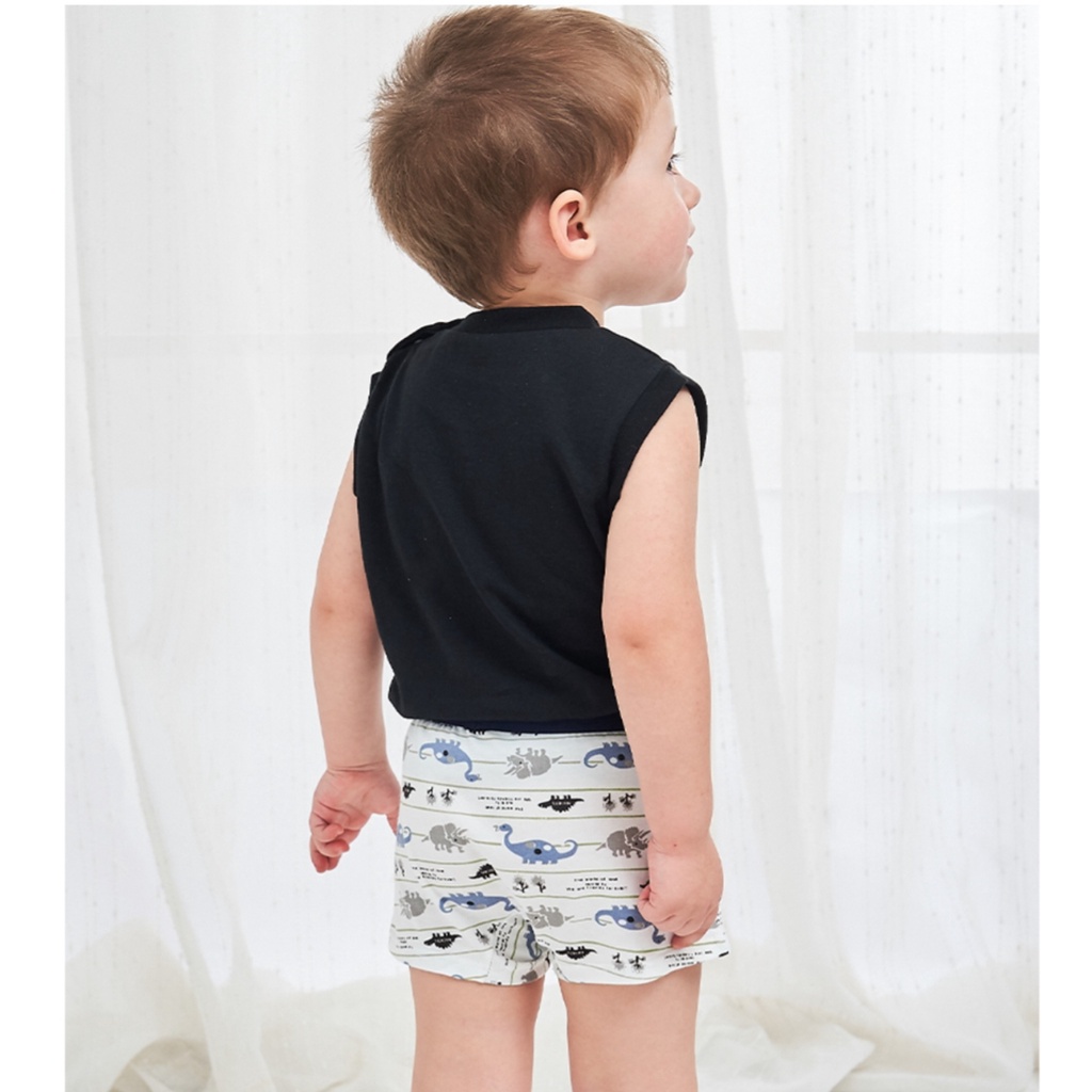 Quần chip đùi trẻ em sét 4 quần lót bé trai Baby Boss chất siêu đẹp cho bé từ 9-40kg DS01