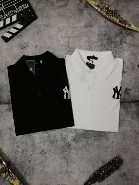 [bigsize < 130kg] ÁO THUN NAM BIG SIZE HÌNH CHỮ NY màu trắng | BigBuy360 - bigbuy360.vn