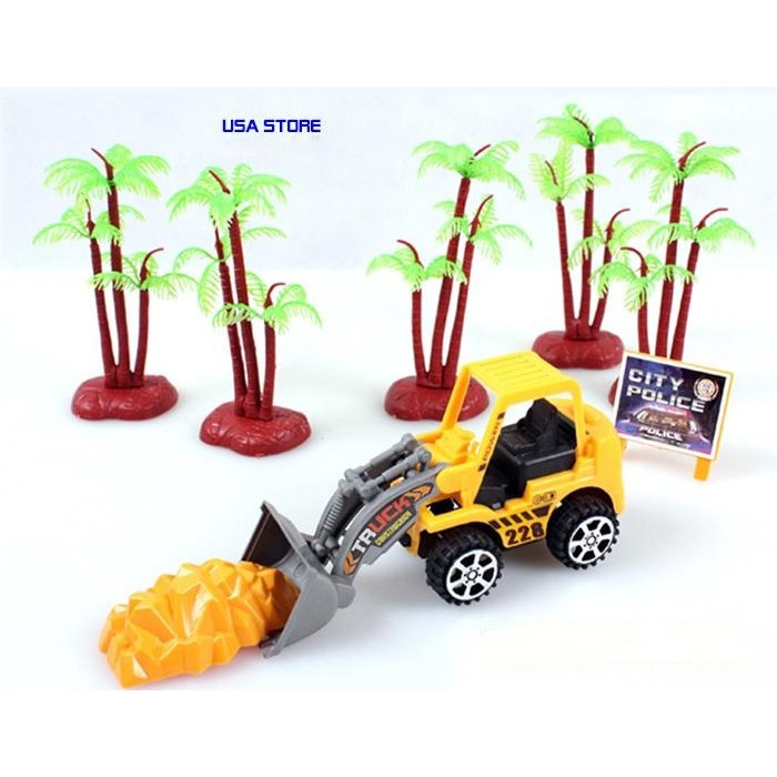 Bộ Kit 6 Xe Công Trường Dream Toy Cho Bé US04668