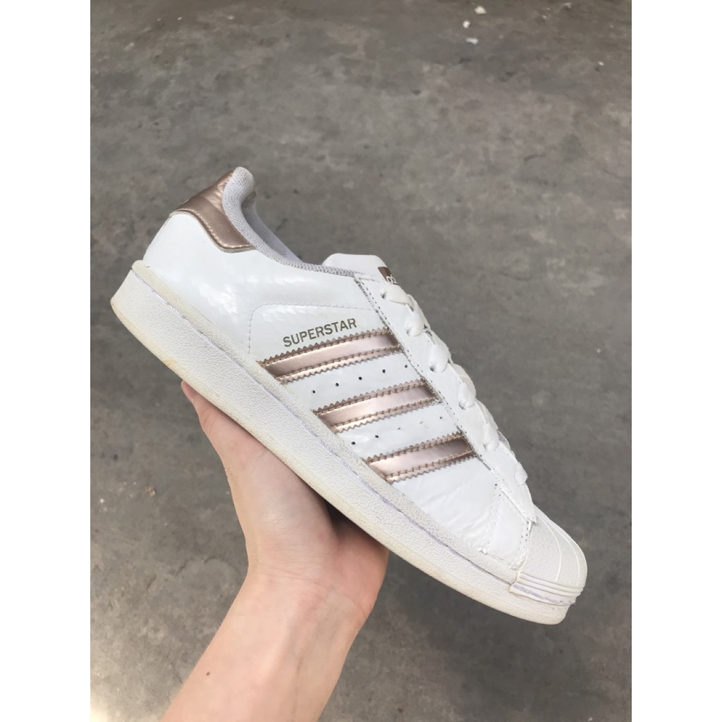 Giày 2hand real Das Superstar size 37.5 23cm SP1127