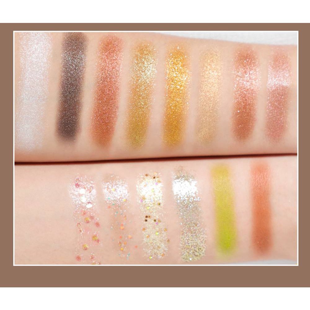 Bảng Phấn Mắt Có 28 Màu Sắc Hiệu Ứng Lì / Ánh Nhũ Kết Hợp Trang Điểm Kháng Nước Và Chống Nhòe Tiện Dụng | BigBuy360 - bigbuy360.vn