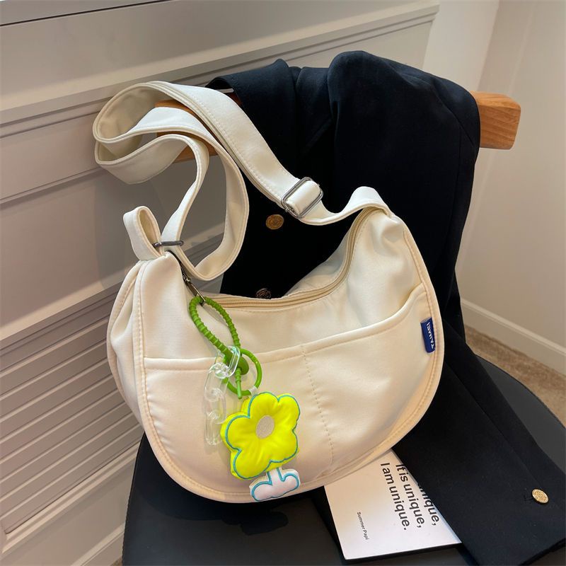 Túi Xách Đeo Vai Bằng Vải Canvas Thời Trang Mùa Hè Dành Cho Nữ