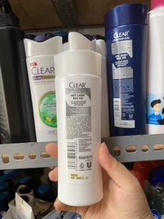 Dầu gội clear bạc hà 340g