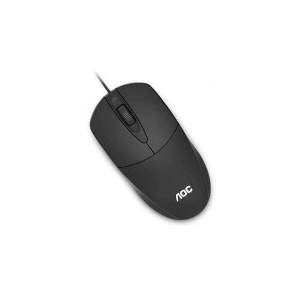 Chuột máy tính AOC MS121 có dây dành cho Laptop MT độ nhạy 1200 DPI