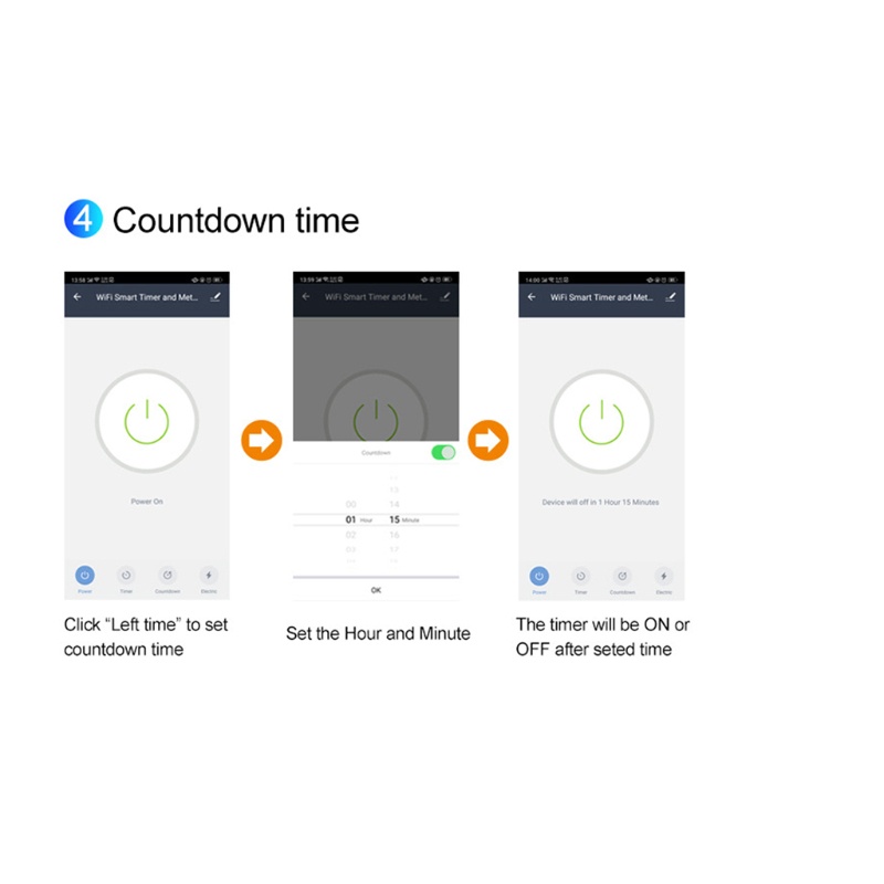 Đồng Hồ Đo Năng Lượng Thông Minh 16A 100 240V Sử Dụng WiFi Chuyên Nghiệp