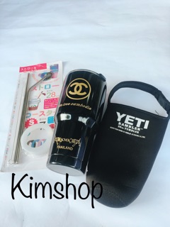 [ĐEN] COMBO LY GIỮ NHIỆT YETI THÁI LAN 900ml