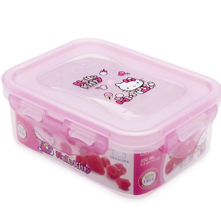 Hộp đựng cơm Lock&Lock Hello Kitty 460ML LKT818