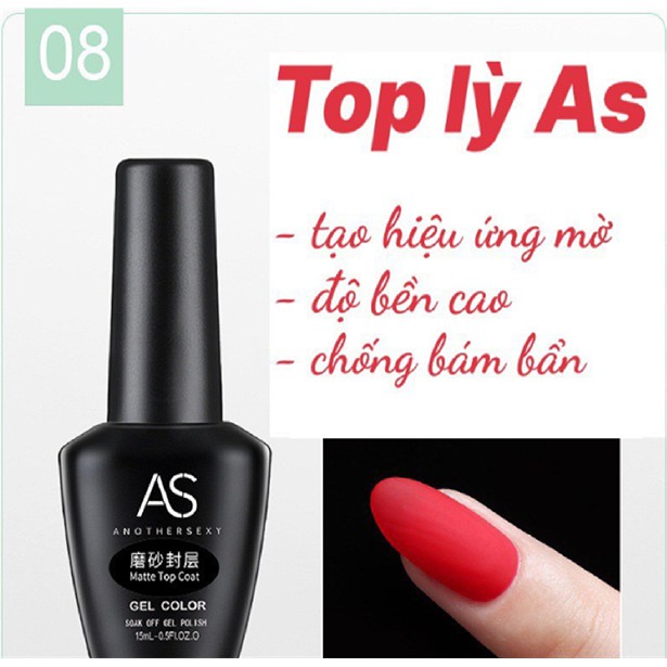 Top lỳ AS (Matte Top coat)