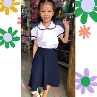 Chân váy học sinh dành cho bé gái
