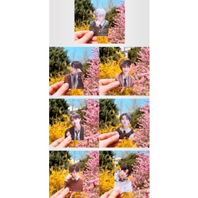 Bộ Hình Lắp BTS Photo Frame Jigsaw Puzzle Bao Gồm Photocard