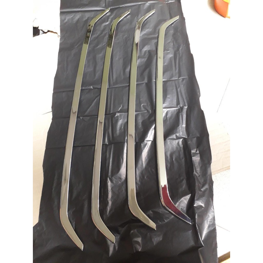 Ốp Mặt Ca Lăng, calang Dưới xe FORTUNER 2017 2018 2019 2020 2021 - Inox cao cấp