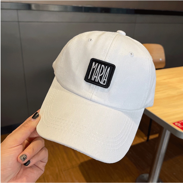 Mũ lưỡi trai Nón kết thêu chữ MARIA chất nỉ nhung cao cấp form unisex nam nữ