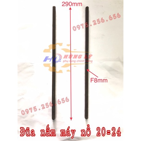 Đũa nấm máy nổ 20=24 phụ tùng máy nổ phụ tùng Hùng Lỳ