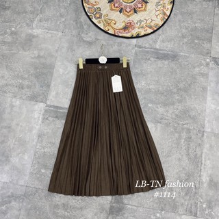 CHÂN VÁY XẾP LY DA LỘN CHẤT ĐEP