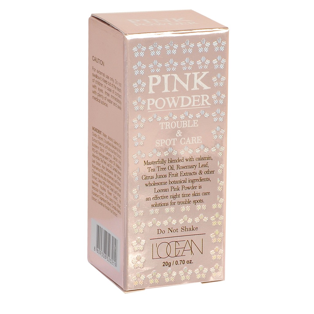 Tinh dầu xoá mụn, vết thâm 24h L'ocean Pink Powder | BigBuy360 - bigbuy360.vn