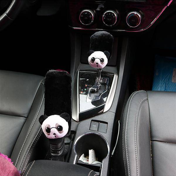 Vỏ Bọc Cần Gạt Số Xe Hơi Họa Tiết Hoạt Hình Dễ Thương