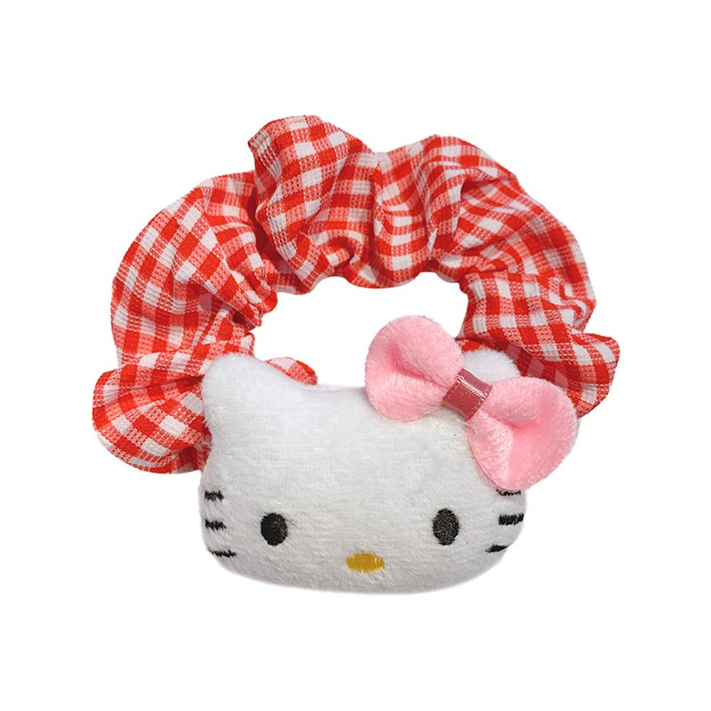 Dây buộc tóc vải bông nhiều màu kẹo họa tiết chú cún Cinnamoroll dễ thương