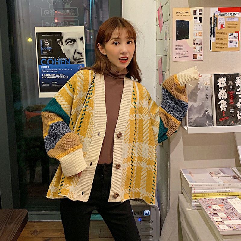 order_áo khoác len nữ ulzzang kẻ kèm ảnh thật ở cuối | BigBuy360 - bigbuy360.vn