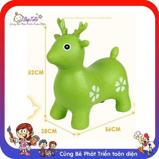 [SHOPEE TRỢ GIÁ]Ngựa nhún bơm hơi cho bé