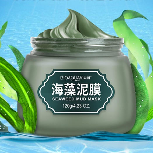 Mặt nạ bùn khoáng Bioaqua kiểm soát dầu dưỡng ẩm loại bỏ mụn đầu đen 120g