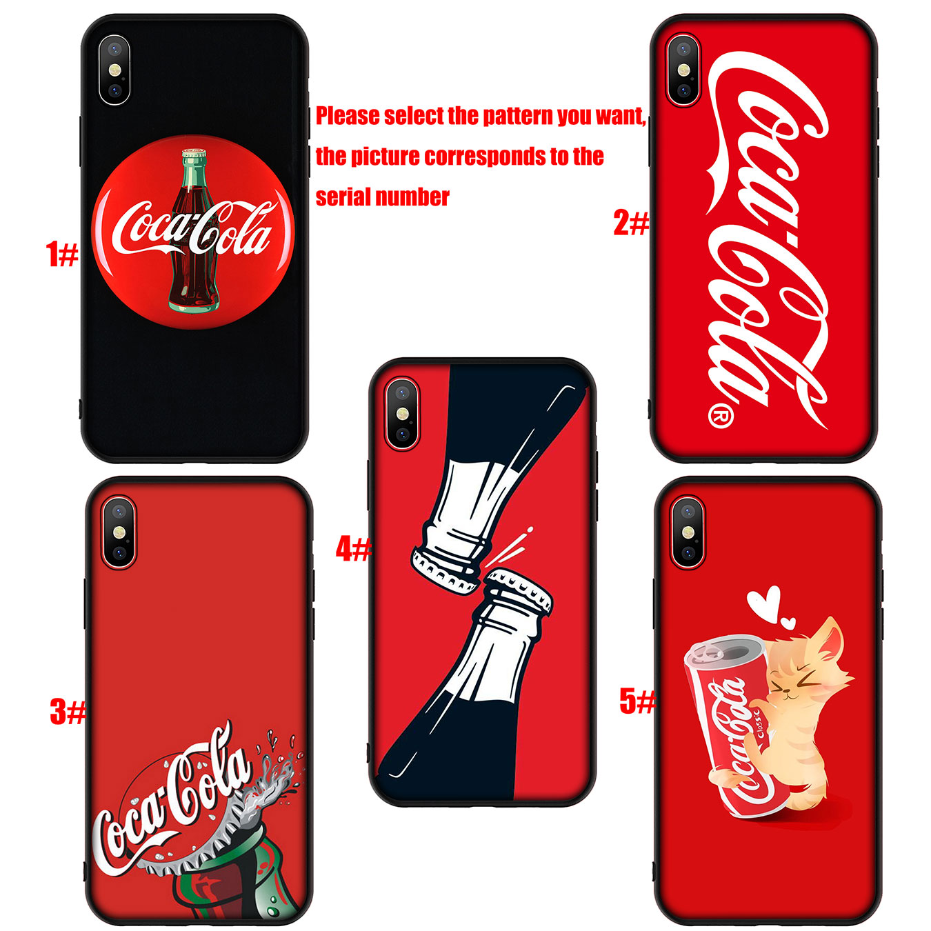 Huawei P30 Pro Lite Y6 Y7 Y9 Prime 2019 2018 Y9Prime Phone Case Soft Silicone Casing B100 classic coca cola