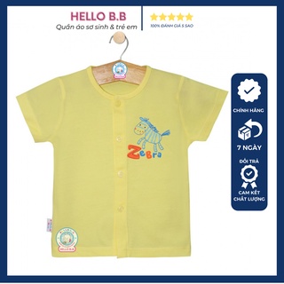 Ao Bin màu Tay Ngắn cho bé 3-15kg nhãn hiệu Hello B&B (hình in giao ngẫu nhiên)
