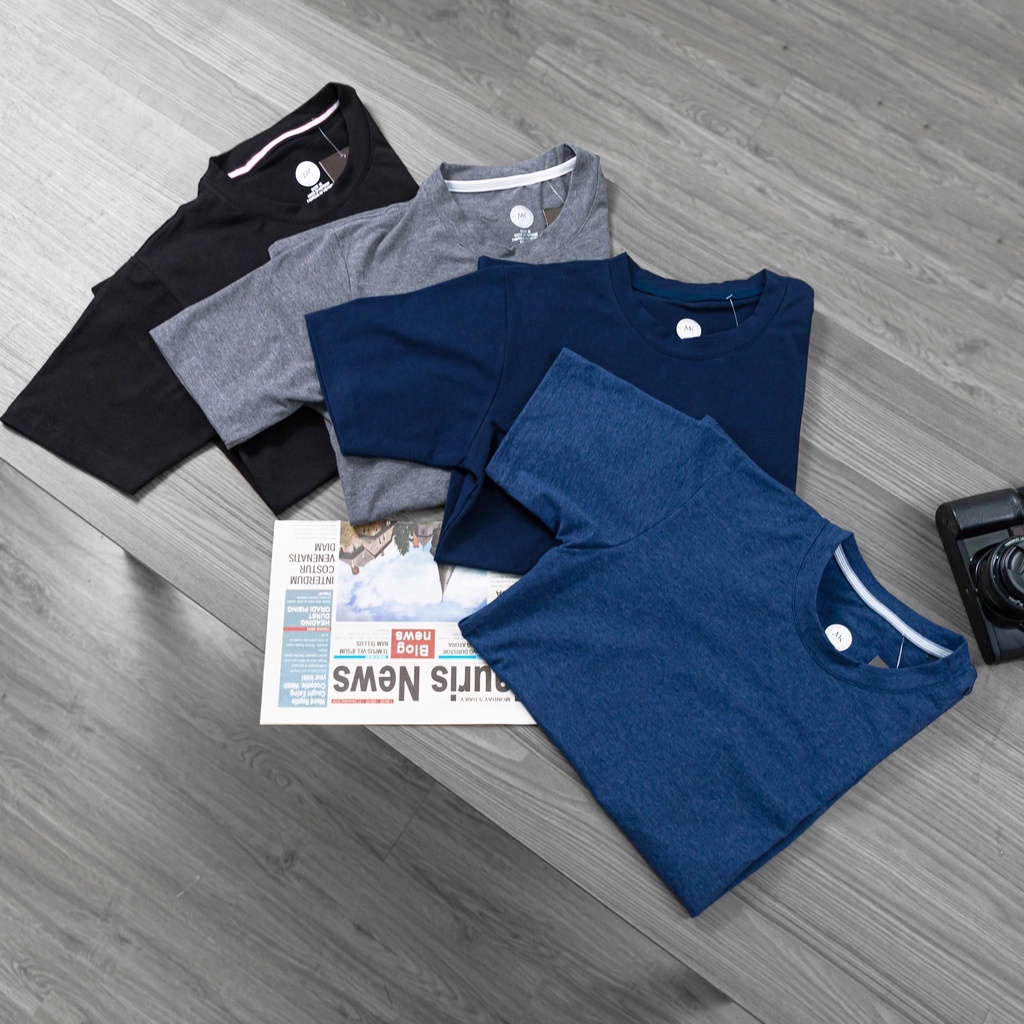 Áo Thun Nam Cổ Tròn Cotton MK Fashion (50-90kg)