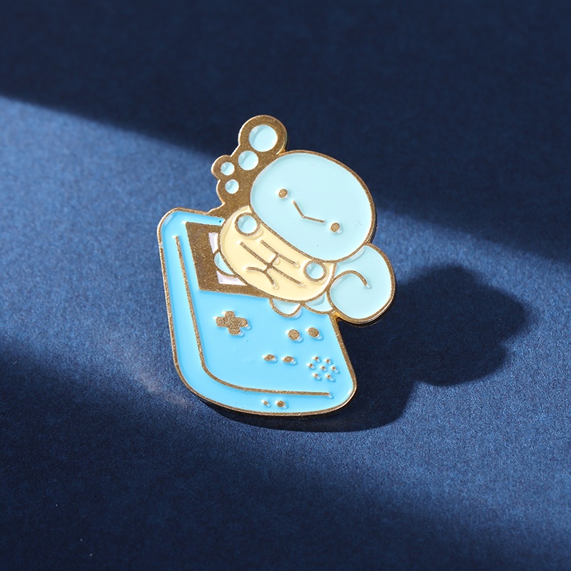 Ghim cài áo QIHE JEWELRY hình nhân vật hoạt hình Pokemon dễ thương