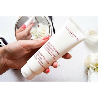 Sữa Rửa Mặt Clarins Gentle Foaming Cleanser With Shea Butter