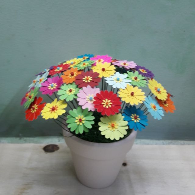 Combo dấu làm hoa cúc