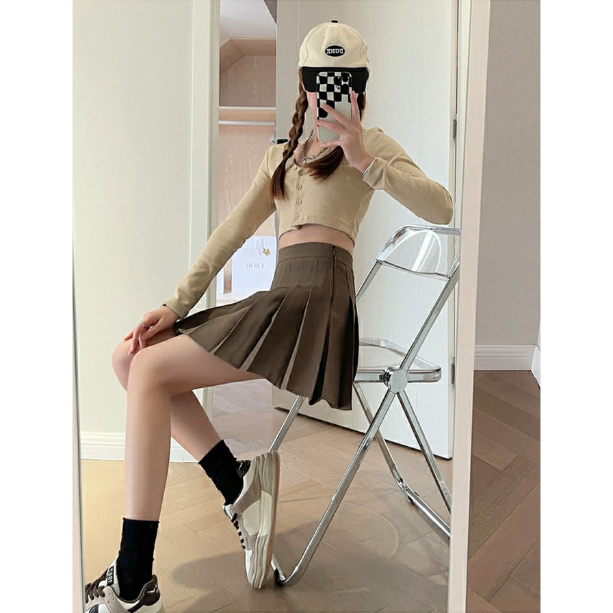 Chân váy tennis ngắn xếp ly dáng xòe thời trang nữ hàng cao cấp 800