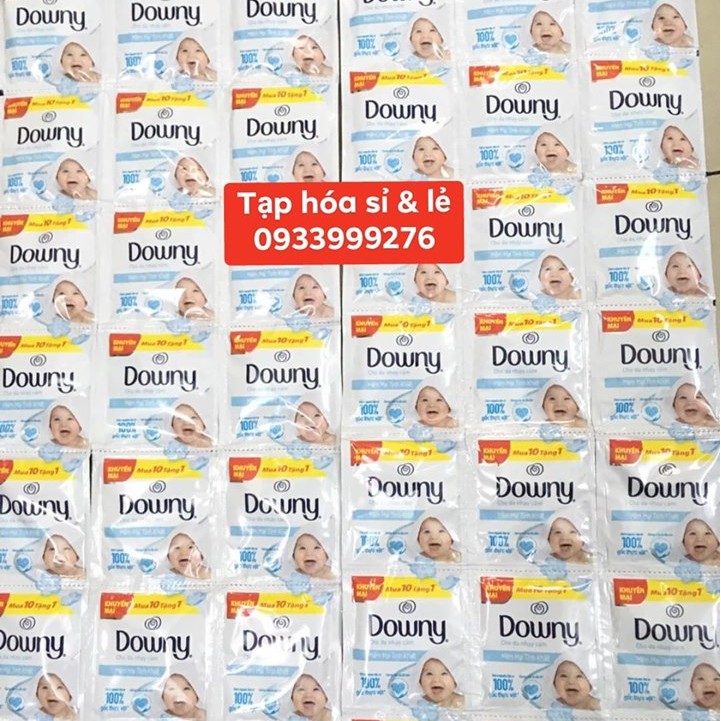 6 dây Nước xả vải cho bé Downy cho da nhạy cảm dây 10 gói 21ml