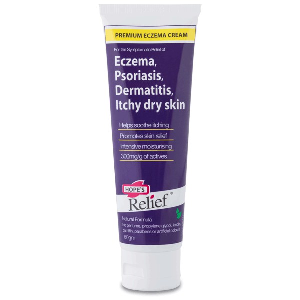 Kem điều trị Eczema, vẩy nến, viêm da Hopes Relief 60g Của Úc