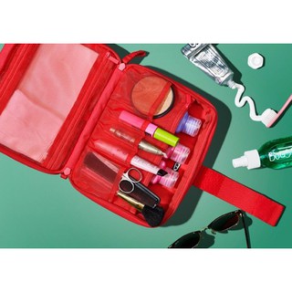 Túi đựng đồ du lịch cá nhân toiletry ikea đỏ