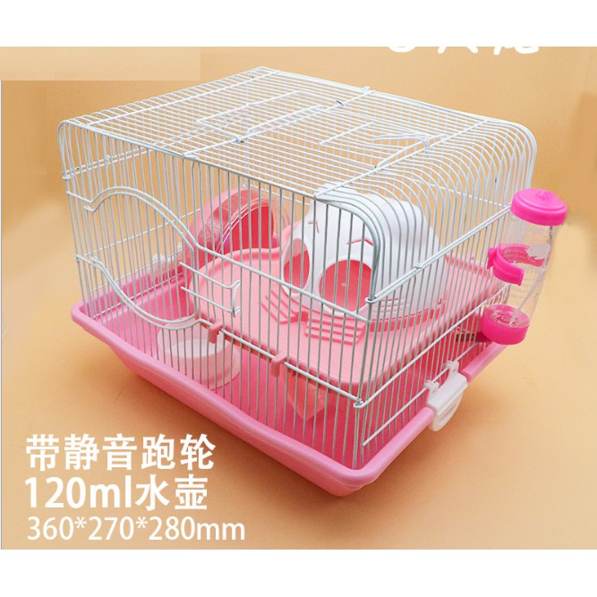 Combo: Lồng mèo to + full đồ nuôi hamster