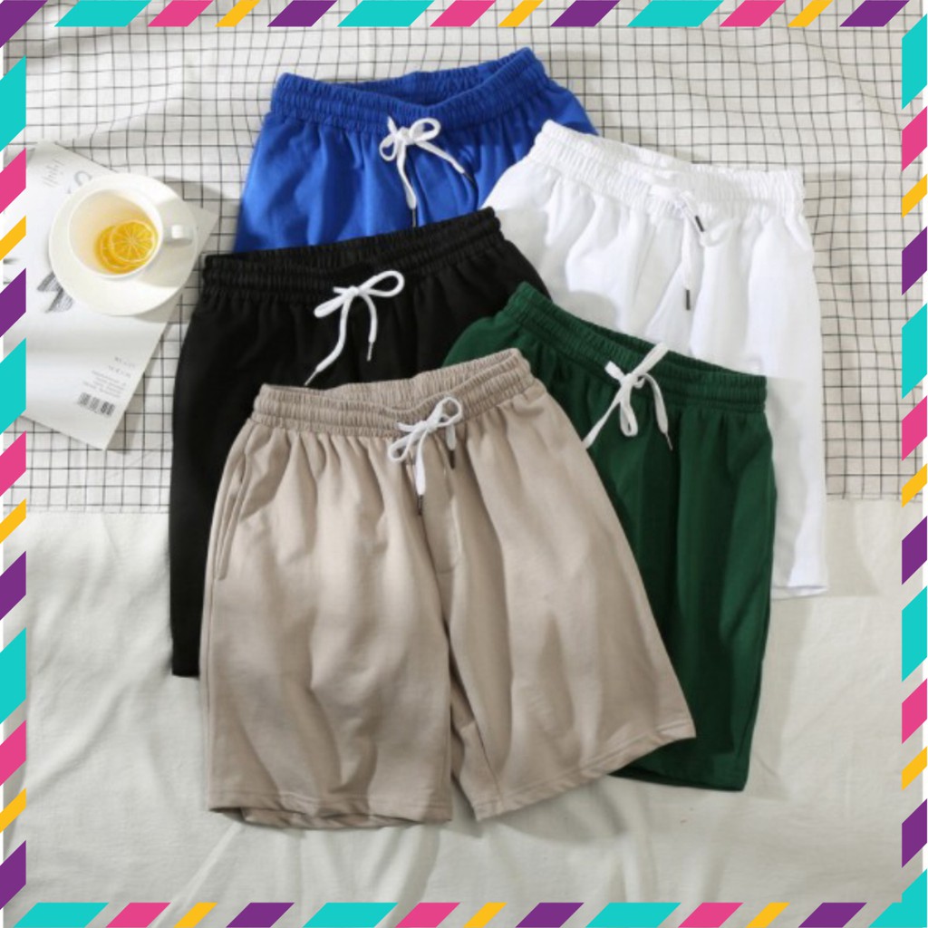 Quần SHORT thể thao Basic nhiều màu Nam Nữ siêu hot | BigBuy360 - bigbuy360.vn