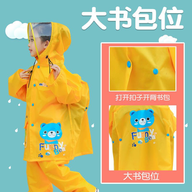 Bộ Quần Áo Mưa Dày Dặn Cao Cấp Cho Bé