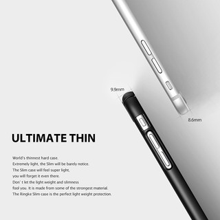 Ốp lưng Ringke Slim iPhone SE / 7 / 8 (Xanh - Frost Mint) - Nhập khẩu Hàn Quốc
